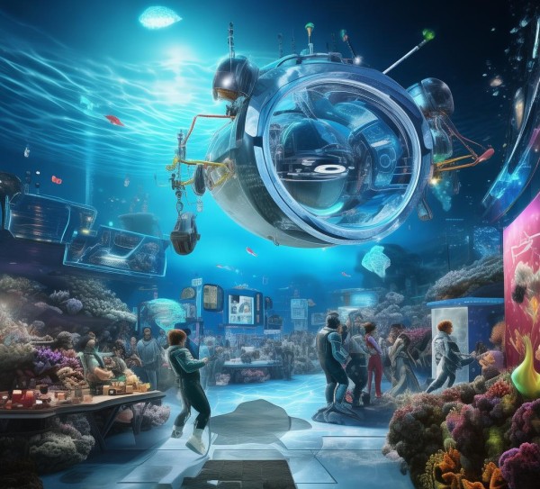 探索海洋中的未来，社区海洋科技活动方案
